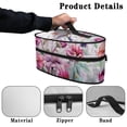thumbnail image 5 of HELLHERO Floral Hummingbird Iron Carry Case Polyester Easy to Clean with Smooth Zipper, Case Only, 5 of 6