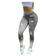 thumbnail image 4 of Leggings deportivos Sonducket Traje de gimnasio Entrenamiento Legging de cintura Gris L, 4 of 6