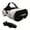 J70 Y1Black, variant on 3D Virtual Reality VR Headset with Eye Care Design, Compatible with iPhone & Android Smartphones for VR Games and 3D Movies