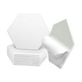 thumbnail image 2 of Paneles acústicos de 12 piezas, paneles absorbentes de sonido, panel de espuma acústica, paneles de pared acústicos para techo de habitación y hogar, 2 of 10