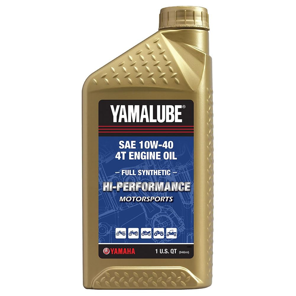 Tusk 4-Stroke Oil Change Kit Yamalube Hi-Perf. Synthetic 10W-40