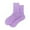 Purple, variant on TBWNWG Women's Everyday Comfort Mid Crew Casual Socks Soft Breathable Stackable Fashion Footwear For Daily Wear,Size One Size
