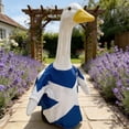 thumbnail image 4 of AZXY Scotland Flag Goose Outfit, Water-resistant Patriotic Themed Shirt for 23 Inch Lawn Goose Statue, Outdoor Gathering, Pub Night & Yard Decor, 4 of 5