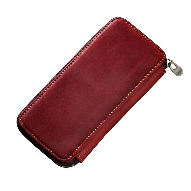 Estuche de cuero para bolígrafo, soporte portátil para pluma estilográfica, regalo para hombres y mujeres