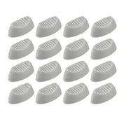 24mmx12mmx11mm Console Mixer Slider Fader Knobs Replacement for Potentiometer Grey 30pcs