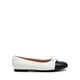 thumbnail image 2 of Bailarinas DREAM PAIRS para mujer, punta redonda, estilo slip-on, blancas, 2 of 7