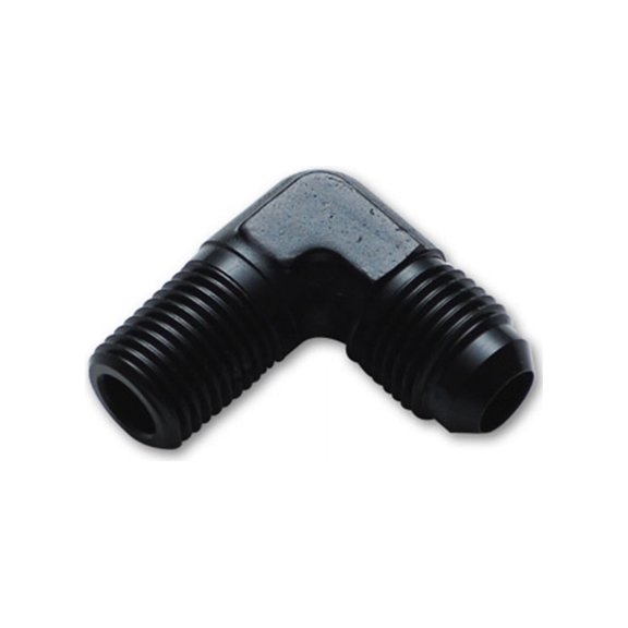 Vibrant Performance 10250A VIB10250A 90 DEGREE ADAPTER FITTING (AN TO NPT); SIZE: -3 AN X 1/8IN NPT
