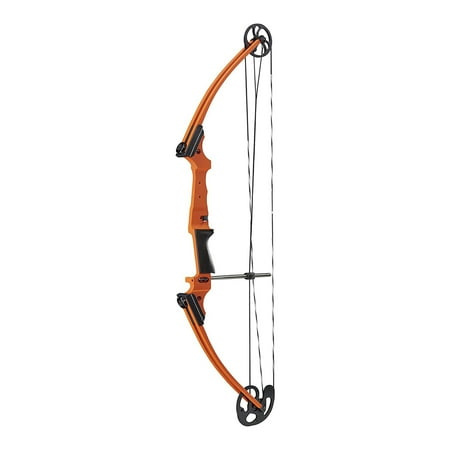 Genesis Original Archery Compound Bow Adjustable Draw Hand-Left Orange