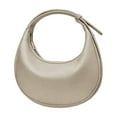 thumbnail image 2 of EHJRE Shoulder Bag for Women Dumpling Bag Half for Khaki, 2 of 9
