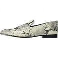 thumbnail image 4 of Vince Camuto Jendeya Seashell Multi Snake Pointed Toe Flat Slip On  Loafers (Seashell Snake, 5), 4 of 6