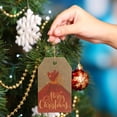 thumbnail image 3 of Christmas Decor Hangs Christmas Painted Paper Tags, Christmas Tree Decoration Tags, Tags, Cards Household pendant, 3 of 8