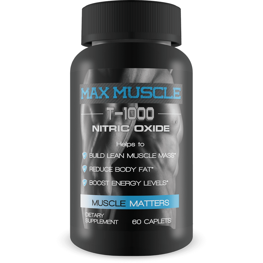 Max Muscle T1000 N.O. Nitric Oxide Booster Stimulant