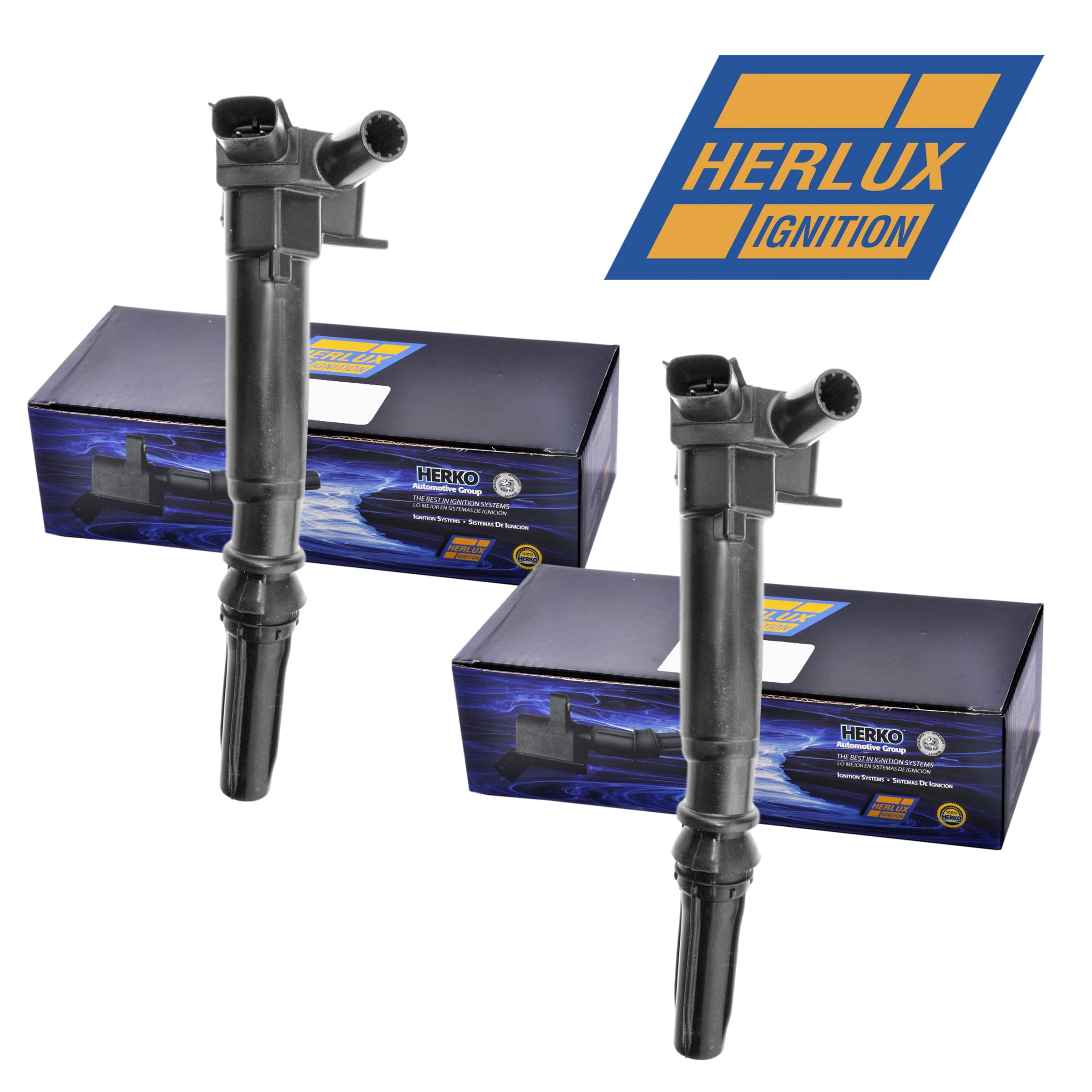 Set of 2 Herko B211 Ignition Coil For Ford F150 F250 HD F350 HD 6.2L