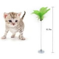 thumbnail image 2 of 2PCS Cat Feather Teaser Suction Cup Spring Bell Cat Training Toy Pet Teaser Toy, 2 of 10
