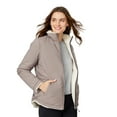 thumbnail image 2 of Free Country Women's Cirrus Quilted Reversible Jacket Mocha L, 2 of 6