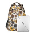 thumbnail image 7 of FORMRS Kids School Backpack Elementary Student Unisex Travel Bookbag with Reflective Stripes, Brown Flowers, 7 of 7