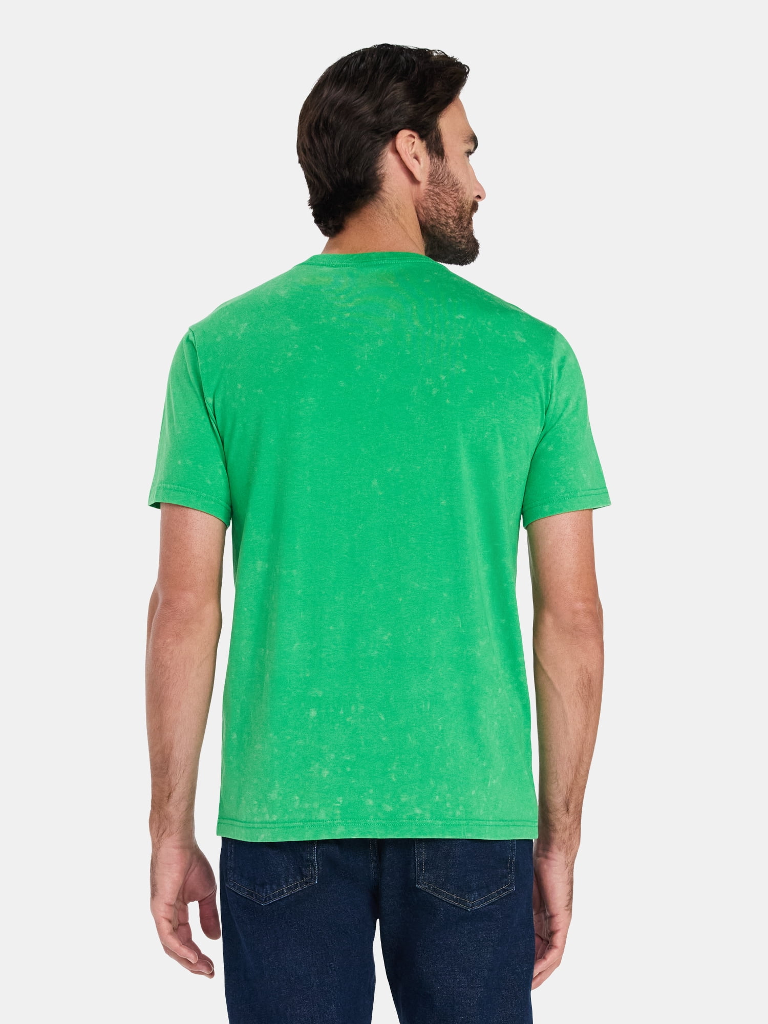 Care Bears Men's and Big Men's St. Patrick's Day Graphic Tee with Short Sleeves, Sizes XS-5XL
