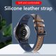 thumbnail image 1 of Correa de Reloj para Samsung Galaxy Watch5/5 Pro/4/4 Classic (Cuero Marrón Azul) Ehuebsd Para estrenar, 1 of 5
