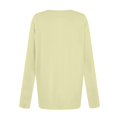 thumbnail image 5 of Long Sleeve Tops for Women T-Shirt Casual Solid Colour Tops T Shirt Round Neck Pullover Blouse, 5 of 5