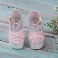thumbnail image 1 of con correa de tobillo de con lazo multicolor con tacón grueso para 1/3 Dolls Sandal Changing - Rosado CUTICAT BJD Doll Zapatos de tacón alto, 1 of 8