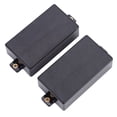 thumbnail image 3 of 2Pcs Guitar Humbucker Pickup Cover Plastic Guitar Pickup Compatible with Electric Guitar Parts Replacement, 3 of 7