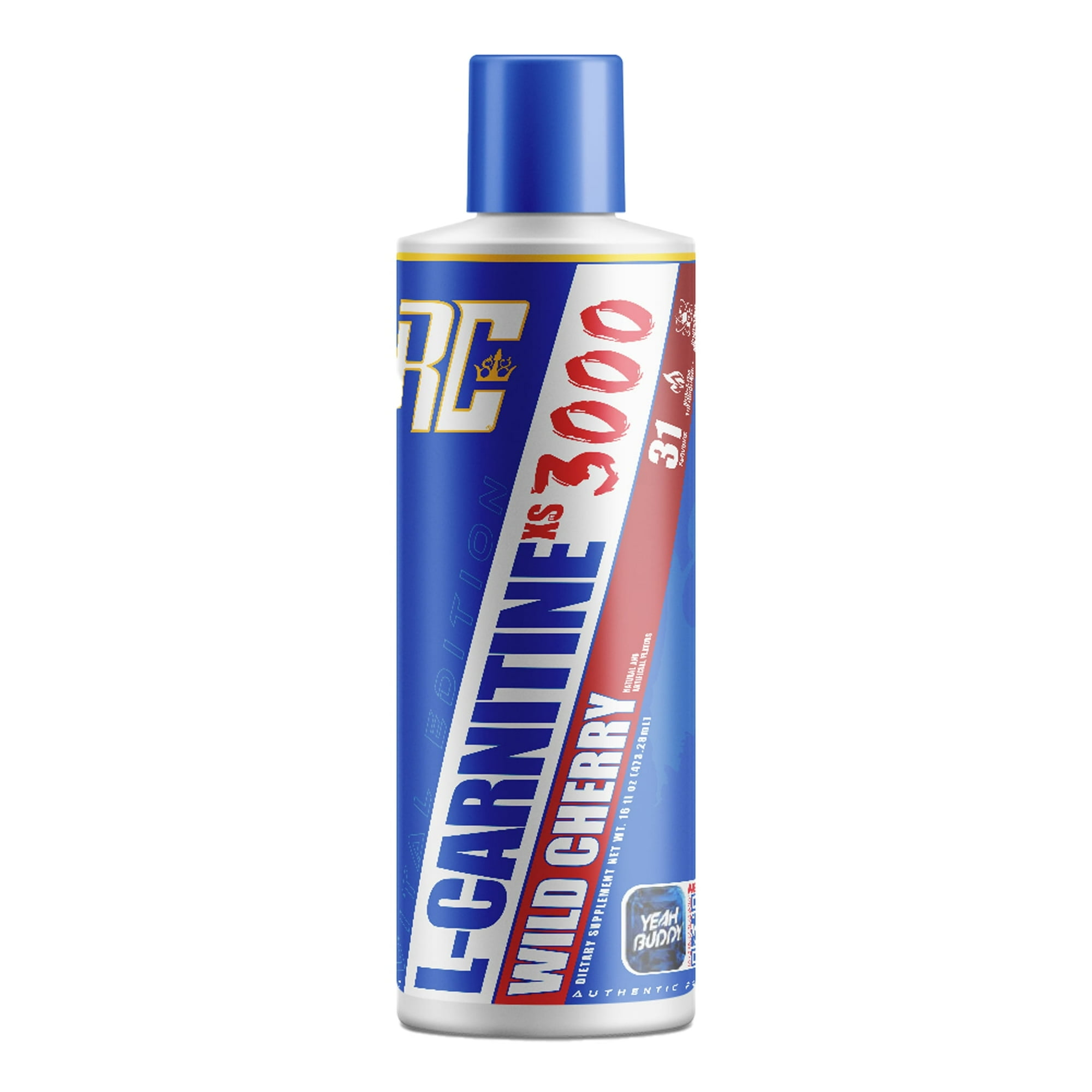 Ronnie Coleman Vital Edition, L-Carnitine XS 3000, Wild Cherry, 16 fl oz (473.28 ml)