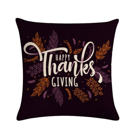 

Up to 30% off Home Decor amlbb Thanksgiving wreath Pattern Cushion Cover Throw Pillow Case Sofa Bed Home Decor