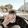 thumbnail image 7 of WIRESTER 3pcs Set Cup Sleeves for Cold Beverages Ice Coffee, Reusable Neoprene Insulated Sleeves with Handle Slip Resistants Bottle Cover - Elegant Moroccan Pattern, 7 of 7