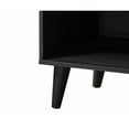 thumbnail image 2 of Mid-century Modern Entertainment Centre, Dark Gray + White, For 50-59" Tvs, Compact Storage Design Functional White Tv Stand With Options Living Room, 2 of 2