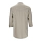 thumbnail image 2 of Camisas Para Hombre Manga Larga Camisas de lino con botones para hombre, manga corta, verano, playa, casual, ajuste regular, camisas irregulares (Beige, 3XL), 2 of 6