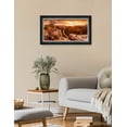 thumbnail image 3 of DECORARTS - Grand Canyon National Park Arizona. Mountain landscape, Giclee Print on Acid Free Cotton Canvas Matching with Solid Wood Black Silver Frame. Total Size: W 27.25" x H 15.25", 3 of 5