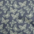 thumbnail image 1 of oneOone Silk Tabby Gray Fabric Butterflies Fabric For Sewing Printed Craft Fabric By The Yard 42 Inch Wide-XG, 1 of 6