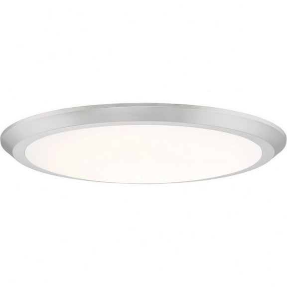 20 inch 30W 1 Led Flush Mount-Brushed Nickel Finish Bailey Street Home 71-Bel-2749340