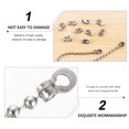 thumbnail image 4 of 125pcs hebillas de la cadena de cuentas de hebillas hebillas colgantes hebillas de etiqueta bucles, 4 of 5