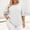 White, variant on LIaqionyy Womens Plus Size Tops Ruffle Sleeve Shirts Crew Neck Blouses Dressy Casual Fashion Tunic Top XL-5XL