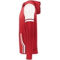 thumbnail image 2 of Holloway Sportswear L Retro Grade Jacket Scarlet/White 229561, 2 of 5