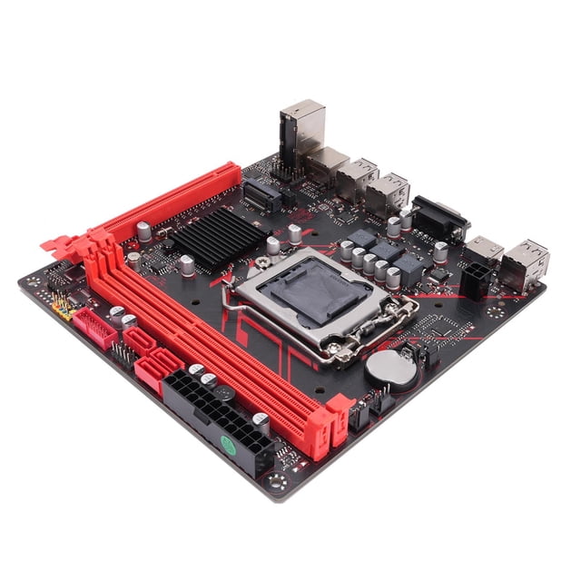 Computer Motherboard, H61 Motherboard DDR3 Memory Serial ATA2.0 Interface for M.2 NVME