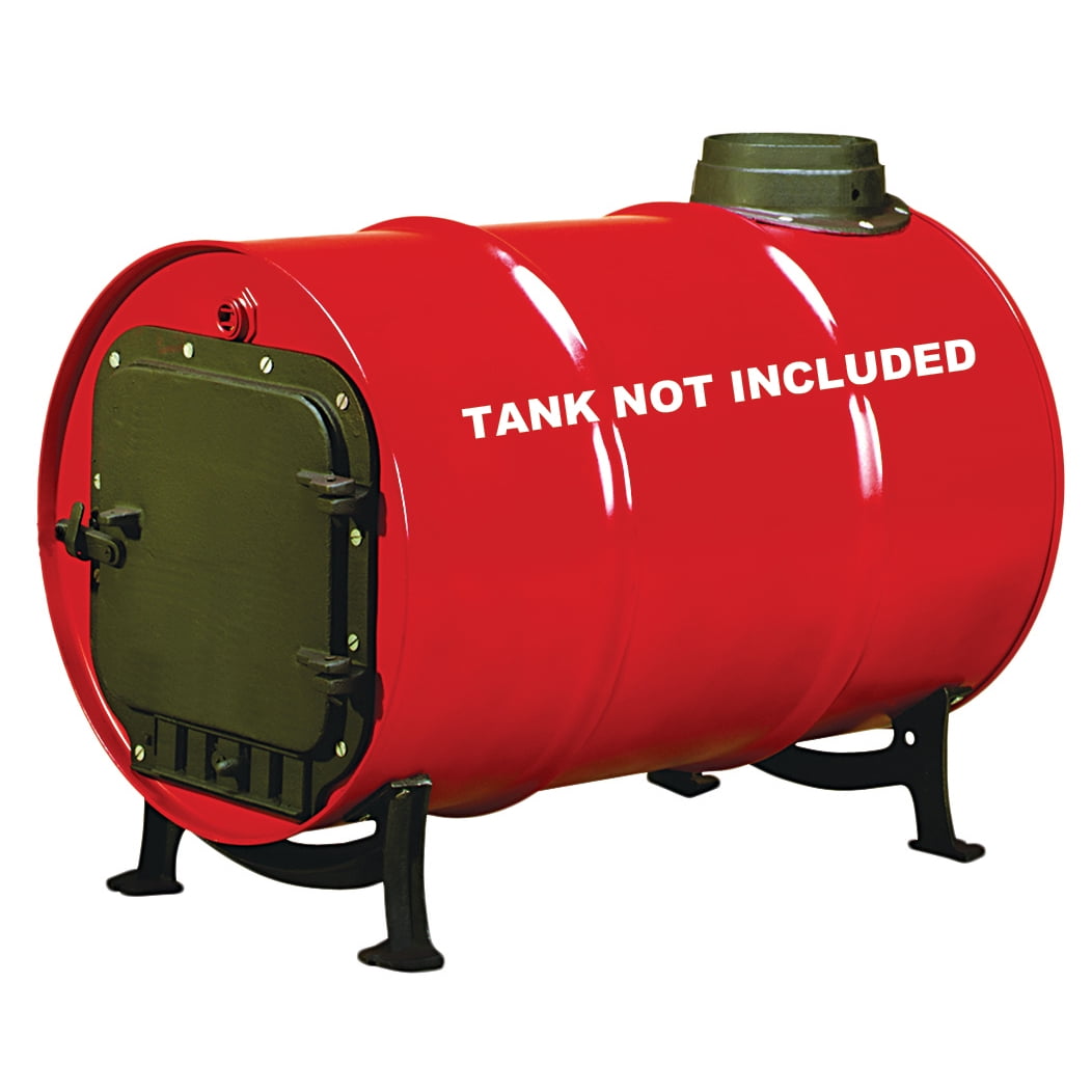 U.S. Stove Barrel Kit Cast Iron Wood Burning Convert Drum to Cabin