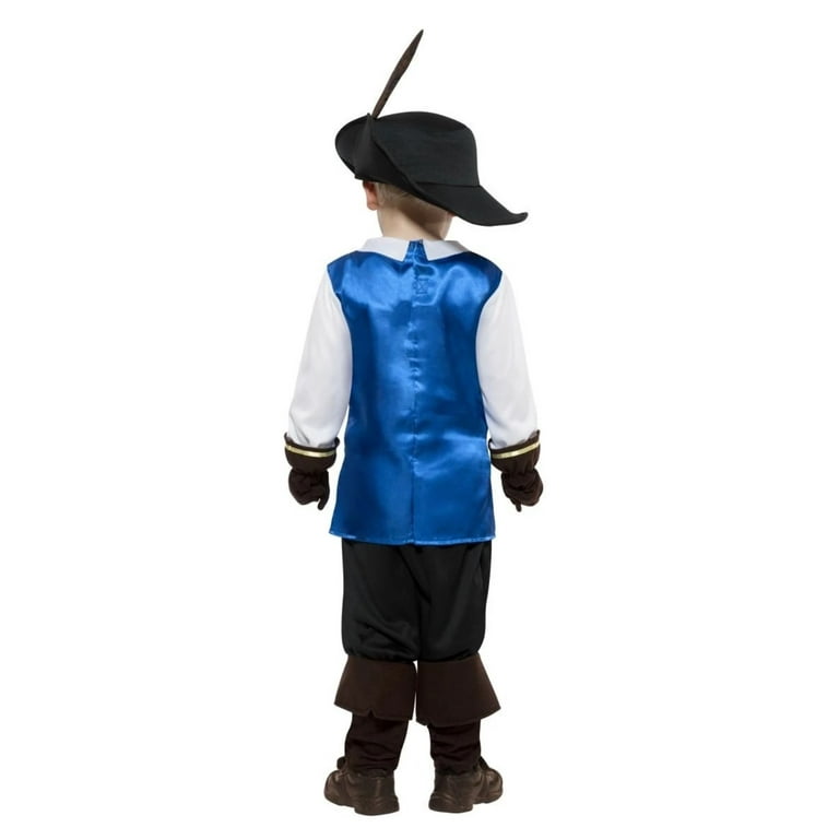 Musketeer Child Costume Blue Musketeer Child Costume Blue