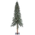 thumbnail image 1 of Vickerman B907396LED Natural Bark Dura-Lit Alpine Tree with Warm White LED Lights - 9 ft. x 56 in., 1 of 3