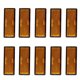 thumbnail image 1 of Reflector Trasero Adhesivo Naranja Oblongo Pack-10 Coche de Poste de Puerta de Cola Reflector Trasero Adhesivo, 1 of 8