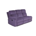 thumbnail image 7 of Legend Vansen 111.4'' Comfortable Recliner Sectional Storage Sofa in Thistle, 7 of 7