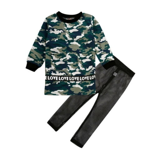camouflage baby girl clothes