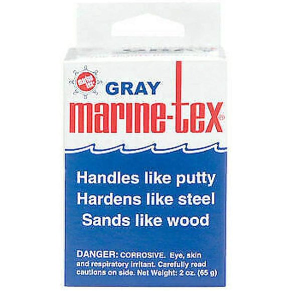 Masilla epoxi Marine Tex 57 g gris