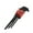 Black-Metric, variant on Jetech Extra Long Arm Ball Point Hex Key Set, Nickel-Chrome Plated, SAE, 9PCS