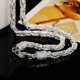 thumbnail image 4 of 925 Sterling Silver Necklaces For Men's Charm Jewelry 20 Inches Domineering Retro Faucet Party Christmas Gifts, 4 of 5