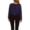 thumbnail image 3 of Camiseta básica Free People Bird Gang mujer azul XS, 3 of 4