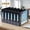 Black 3'', variant on Deli 3 Ring Binders,2" Economy Round Ring View Binders with 2 Interior Pockets for Office, Home, and School Use, 450 Sheets, 6-Pack (Mixed Color)