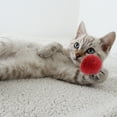 10PCS 4CM Cat Toys Assorted Color Cat Toy Balls Kitten Toys Pompon