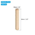 thumbnail image 2 of Uxcell 1/3 Wooden Dowel Pins, 300 Pcs M8x50mm Wood Dowel Pins Hardwood Pegs Fluted Groove Easy Insertion for Craft Furniture Door Art, 2 of 6